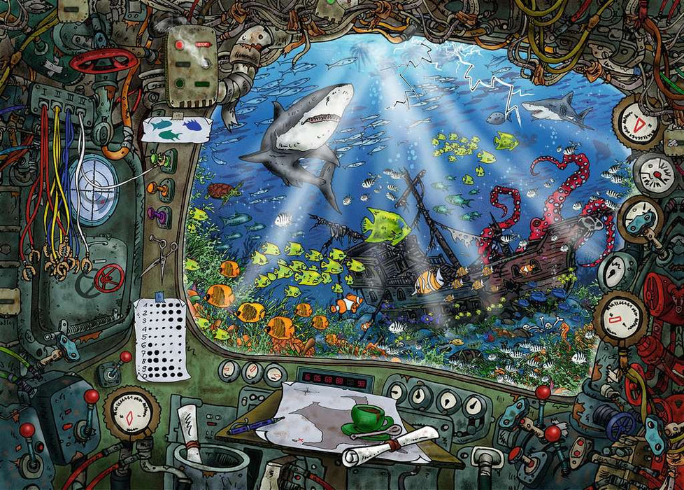 Puzzle: Escape Puzzle - Submarine - for just $23! 