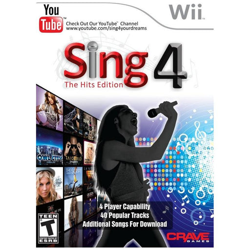 Sing 4: The Hits Edition with Mic (Wii) - Just $0! Shop now at Retro Gaming of Denver