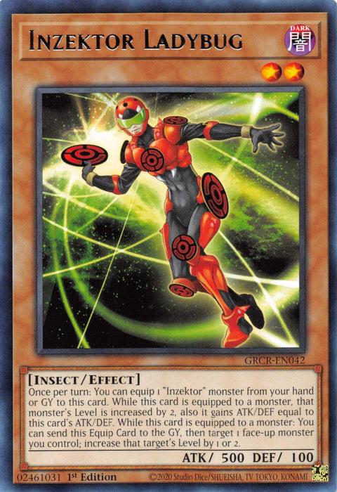 Inzektor Ladybug [GRCR-EN042] Rare - for just $0.10! 