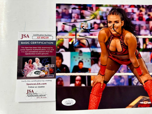 Zelina Vega Signed 8X10 Photo WWE Wrestling Latino World Order With JSA COA - for just $50! 