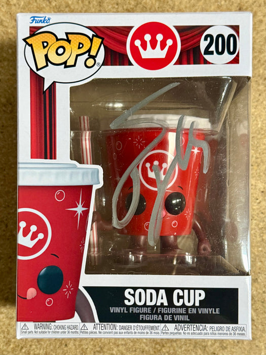 Comedian Tracy Morgan Signed Movie Theater Soda Cup Funko Pop! #200 With JSA COA - for just $120! 