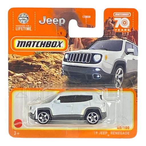 Matchbox '19 Jeep Renegade - Matchbox 70 Years Series 40/100 Short Card - for just $1.79! 