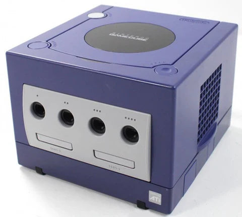 Nintendo GameCube Console System (GC) Indigo with Third-Party Controller – Scratch & Scuff Condition - for just $134.99! 