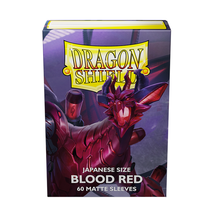 Dragon Shield: Japanese Size 60ct Sleeves - Blood Red (Matte) - Just $0! Shop now at Retro Gaming of Denver