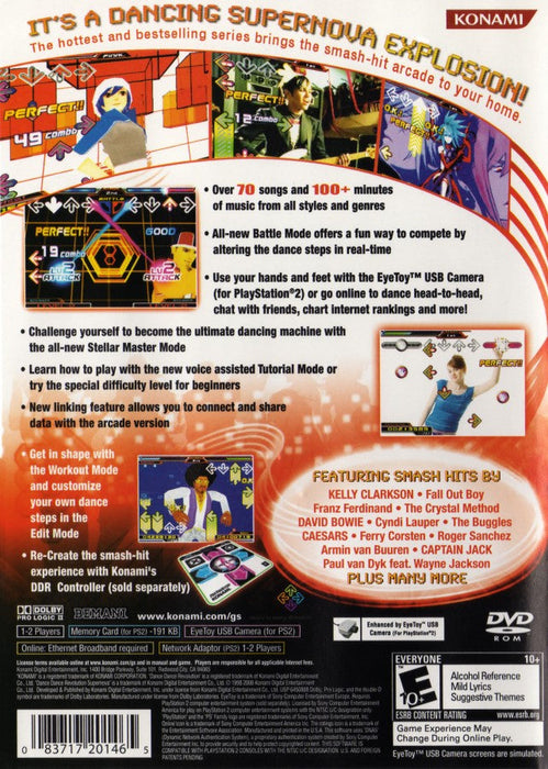 Dance Dance Revolution SuperNOVA – PlayStation 2 (PS2) - for just $0! 