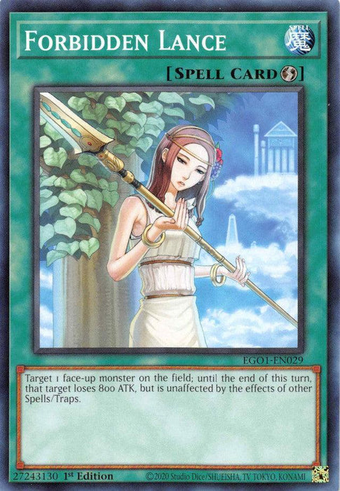Forbidden Lance [EGO1-EN029] Common - for just $0.10! 
