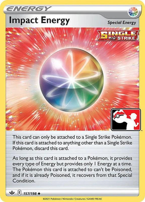 Impact Energy (157/198) [Prize Pack Series One] - for just $0.10! 