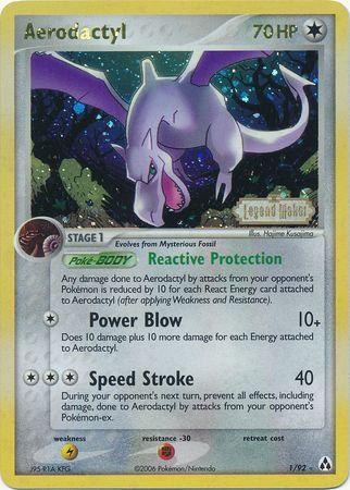 Aerodactyl (1/92) (Stamped) [EX: Legend Maker] - for just $40.05! 