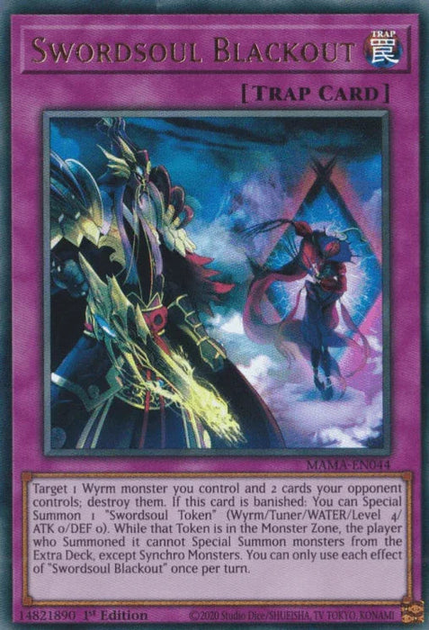 Swordsoul Blackout [MAMA-EN044] Ultra Rare - for just $0.15! 
