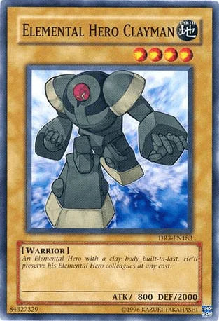 Elemental Hero Clayman [DR3-EN183] Common - for just $0.95! 