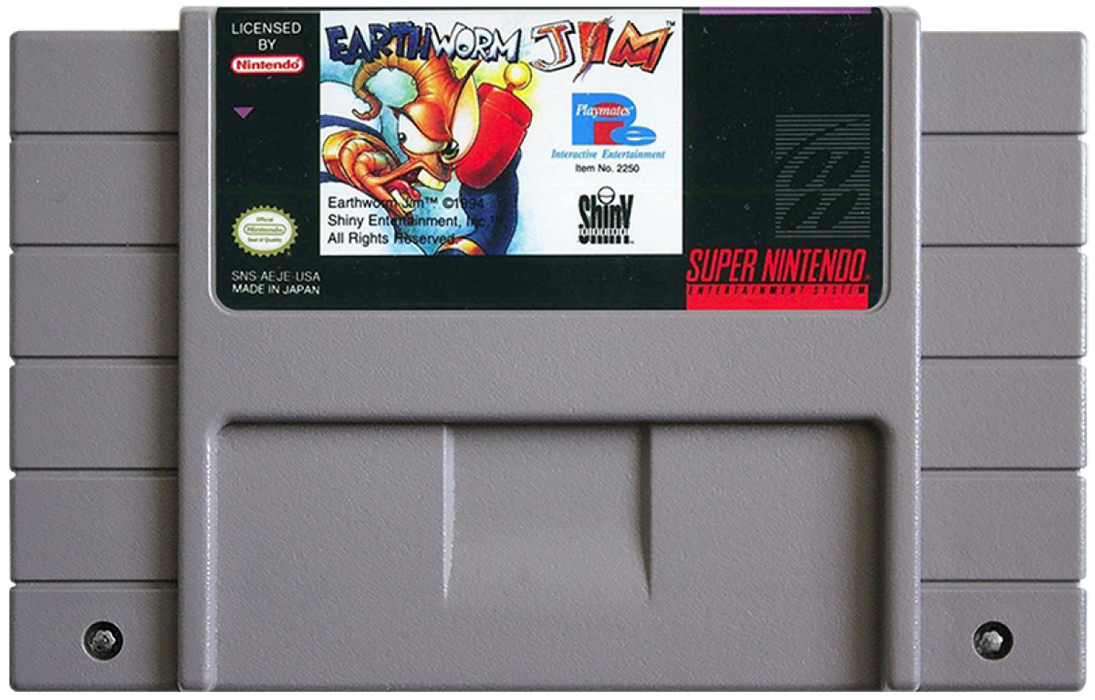 Earthworm Jim – Super Nintendo Entertainment System (SNES) - for just $38.99! 