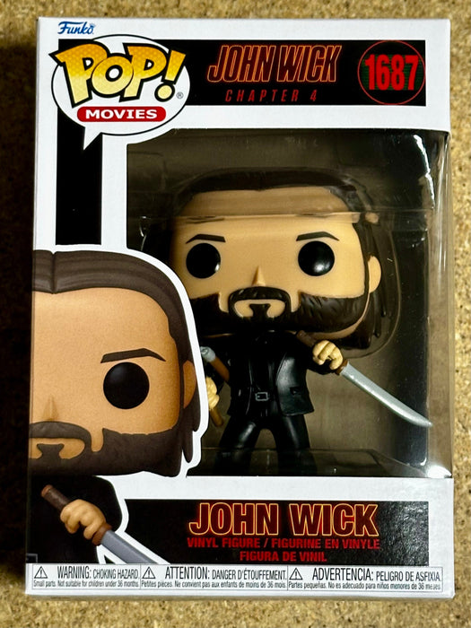 Funko Pop! Movies John Wick With Sword & Nunchucks #1687 Chapter 4 2024 - for just $13! 