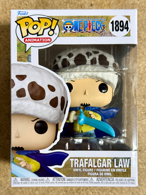 Funko Pop! Animation Trafalgar Law With Kikoku (Anesthesia) #1894 One Piece 2025 - for just $13! 