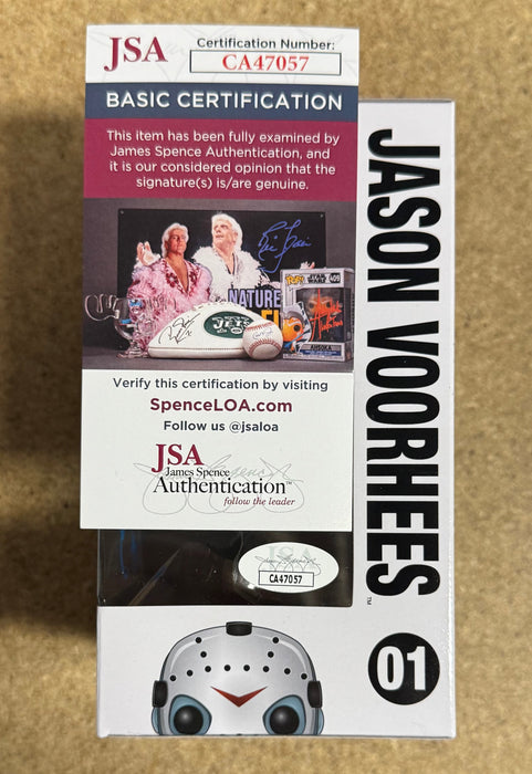 Tom Savini Signed Jason Voorhees Friday The 13th Funko Pop! #01 With JSA COA - for just $100! 