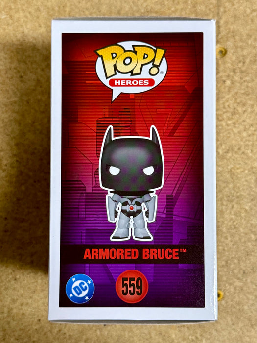 Funko Pop! DC Heroes Armored Bruce Wayne #559 Batman Beyond 2025 - for just $12! 