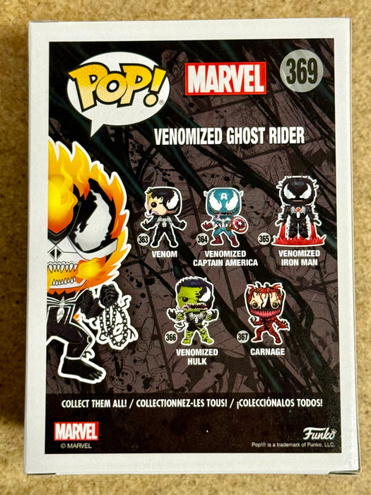 Funko Pop! Marvel Venomized Ghost Rider #369 Venom Walmart 2018 Exclusive - for just $15! 