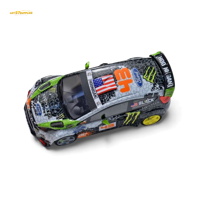 (Pre-Order) Minicraftsman Ken Block Ford Fiesta Gymkhana Livery 1:64 - for just $84.99! 