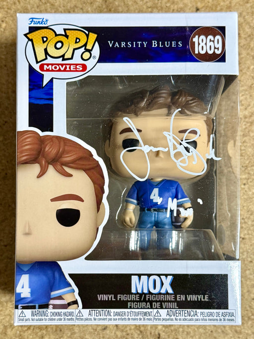 James Van Der Beek Signed Varsity Blues Mox Funko Pop! #1869 With JSA COA - for just $175! 