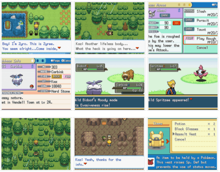 Pokemon Dark Rising GBA ROM Hack Video Game Boy Advance - for just $18.49! 