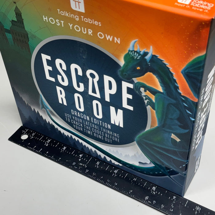 TALKING TABLES Host Your Own Escape Room Dragon Edition Board Game HOSTFAM-ESCAPE-DRGN - for just $18! 