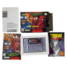Top  view of all contents for Separation Anxiety - Super Nintendo