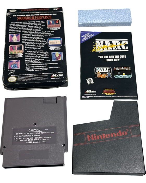 Swords and Serpents - NES - for just $48.99! 