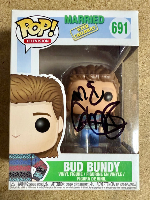 David Faustino Signed Married With Children Bud Bundy Funko Pop! #691 With JSA COA - for just $140! 
