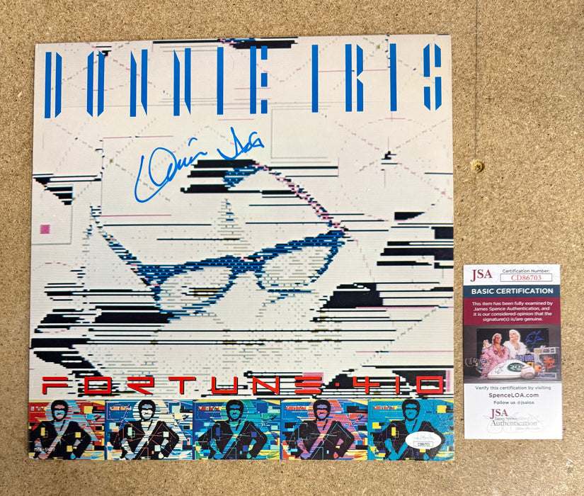 Donnie Iris Signed AUTOGRAPHED Fortune 410 (1983) Vinyl With JSA COA - for just $130! 