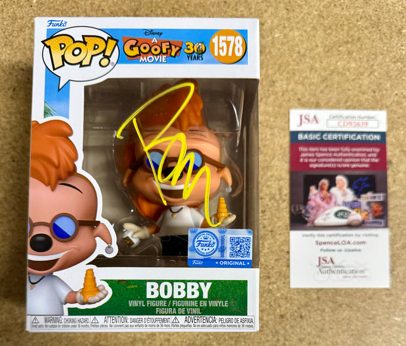 Pauly Shore Signed Bobby Zimmeruski A Goofy Movie Funko Pop! #1578 Exclusive With JSA COA - for just $150! 