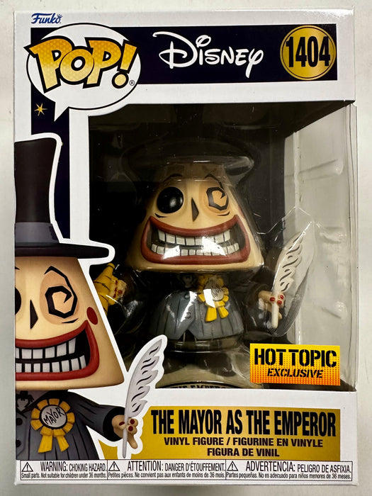 Funko Pop! Disney Mayor As The Emperor #1404 Nightmare Christmas 2023 Exclusive - for just $25! 