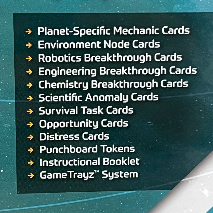 ORANGE NEBULA Unsettled Planet 004 Yendraal Card Game 2-4 Players 14+Age ONB0204 - for just $8! 