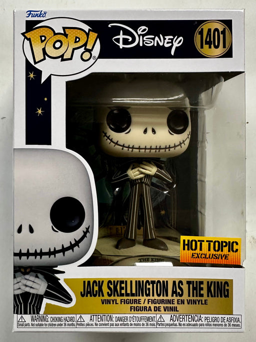 Funko Pop! Disney Jack Skellington As The King #1401 Nightmare Christmas 2023 - for just $25! 