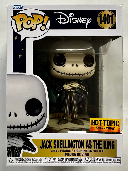 Funko Pop! Disney Jack Skellington As The King #1401 Nightmare Christmas 2023 - for just $25! 