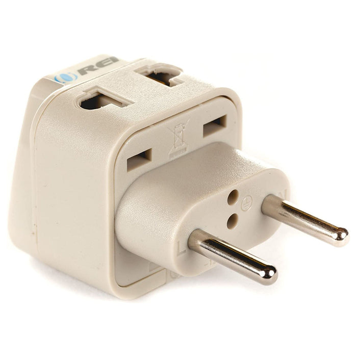 European Travel Adapter - 2 in 1 - Type C - Compact Design (DB-9C) - Just $5.99! Shop now at Retro Gaming of Denver