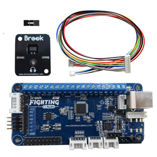 Brook PS3 PS4 +Audio Fighting Board for PS4/PS3/PC - Just $79.99! Shop now at Retro Gaming of Denver