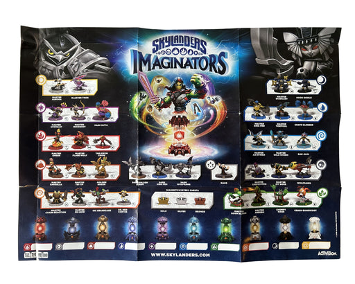 Skylanders Imaginators Dark Edition Poster - for just $25! 