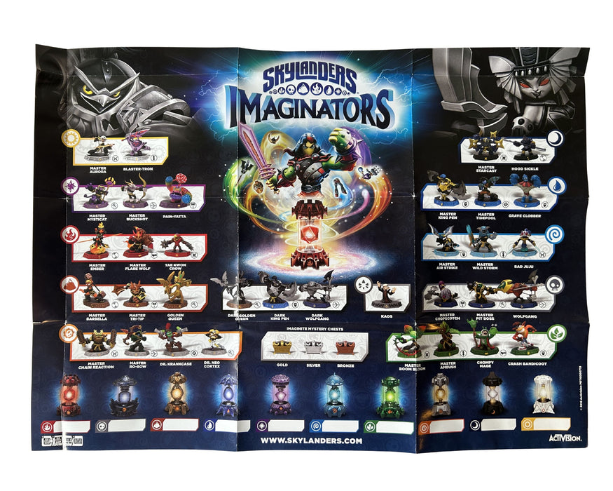 Skylanders Imaginators Dark Edition Poster - for just $25! 