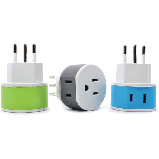 Italy, Uruguay Travel Adapter - 2 in 1 - Type L - Compact Design (US-12A) - Just $12.99! Shop now at Retro Gaming of Denver