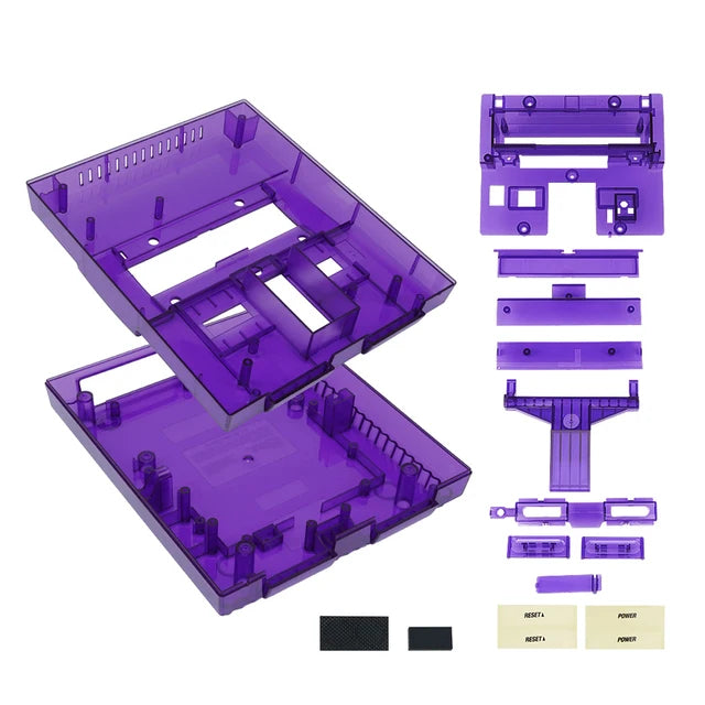 Super Nintendo Replace Console Shell Housing SNES Translucent Purple - for just $66.99! 