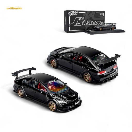 Microturbo FD2 J'S Racing Metallic Black 1:64 - for just $49.99! 