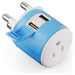 South Africa, Botswana Travel Adapter - 3 in 1 - 2 USB - Type M - Compact Design (U2U-10L) - Just $14.99! Shop now at Retro Gaming of Denver