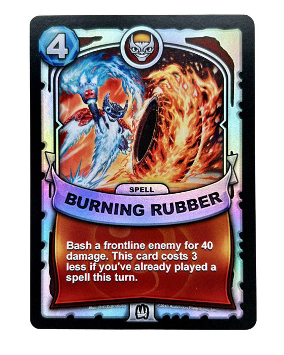 Burning Rubber (Battlecast) (Silver Foil) - for just $1! 
