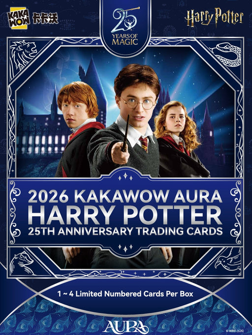AURA: Harry Potter 25th Anniversary Trading Cards - Booster Bundle - for just $125! 