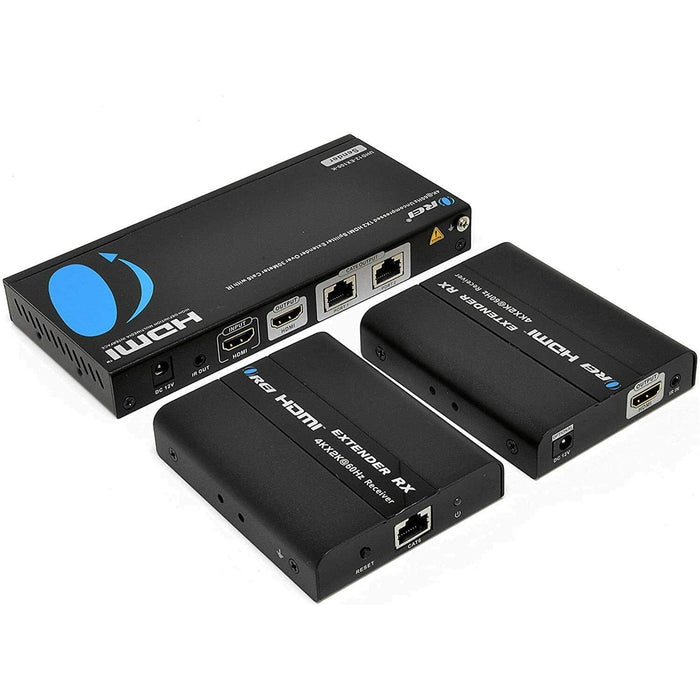 4K UltraHD 1x2 HDMI Extender Splitter Over CAT6/7 Up to 100 Ft with IR Remote & Loop-out (UHD12-EX100-K) - Just $199.99! Shop now at Retro Gaming of Denver