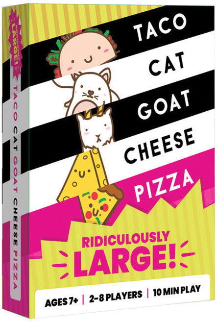 Taco Cat Goat Cheese Pizza: Ridiculously Large Edition - for just $14.99! 