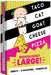 Taco Cat Goat Cheese Pizza: Ridiculously Large Edition - for just $14.99! 