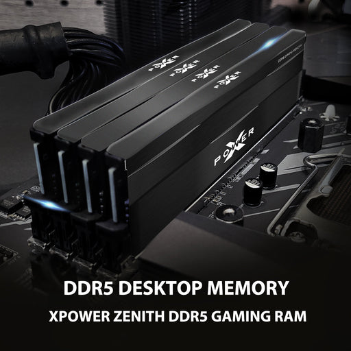 Silicon Power Zenith Gaming DDR5 6000MT/s (PC5-48000) CL30 32GB(2x16GB) AMD Expo/Intel XMP 3.0 Dual Pack 1.35V Desktop Unbuffered DIMM - for just $445.97! 