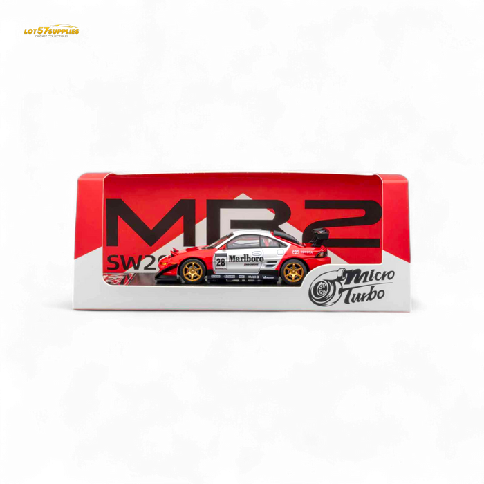 (Pre-Order) MicroTurbo Toyota MR2 Marlboro Livery 1:64 - for just $39.99! 