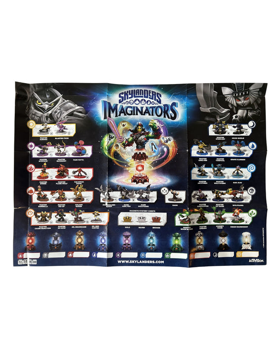 Skylanders Imaginators Dark Edition Poster - for just $25! 