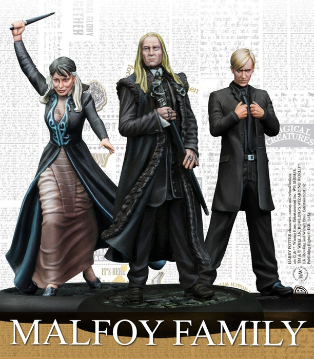 Harry Potter Miniatures Adventure Game: Malfoy Family Pack - for just $35! 
